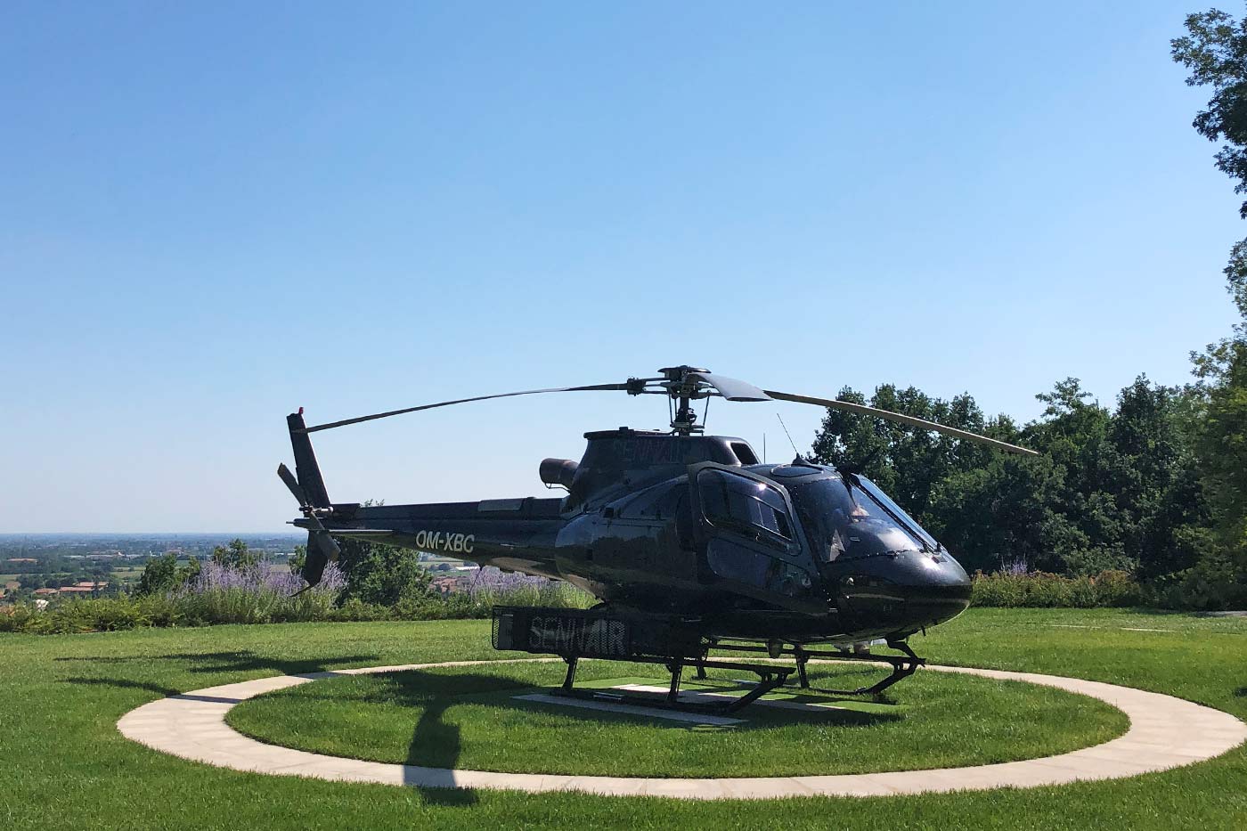 helicopter charter adria