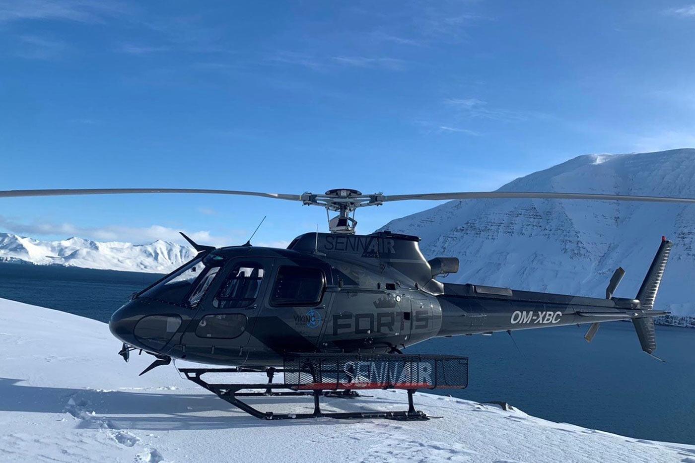 sennair helicopter alps